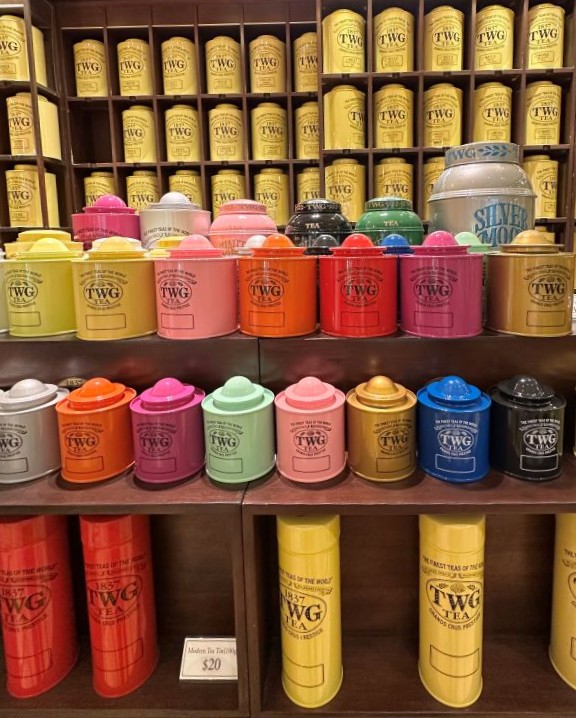 シンガポール発の高級紅茶専門店TWGティーで優雅なアフタヌーンティー